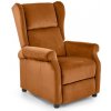 Halmar | Polohovacie kreslo RELAXA hnedé | V-CH-AGUSTIN_2-FOT-CYNAMONOWY