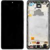 Originálny LCD displej + dotyková vrstva Samsung Galaxy A72 SM-A725F čierny renovovaný diel - vymenené sklo