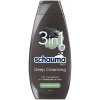 Schauma Men šampón Charcoal & Clay 3 v 1 400 ml
