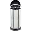 Curver DECO BIN 40 l střibrný/černý