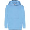 Blue children's sweatshirt Classic kangaroo Fruit of the Loom svetlomodrá 9-10 Y Fruit of the Loom 5904882097170