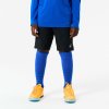 KIPSTA Detské futbalové šortky Viralto Club čierne 123-130 cm