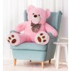 Majlo Toys Plyšový medveď Maty 130 cm ružový