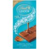 Lindt Lindor Mliečna čokoláda s morskou soľou a jemnou karamelovou náplňou 100 g