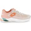 Dámska tenisová obuv Lotto Mirage 100 II SPD W White/Melon Orange EUR 40,5