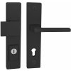 MPkovania TI - FORTE PLUS 3214/SUPRA 3097 - SH, hrúbka dverí 84-90 mm, kľučka/kľučka, PZ PLUS s otvorom pre vložku, 72 mm, CIM - čierna matná (153)
