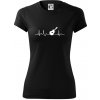 EKG akustická gitara - Dámske Fantasy športové (dresovina) - XS ( Čierna )