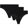 Under Armour Pure Stretch Mesh Thong 3 Pack Black
