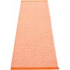 Pappelina Koberec EFFI Orange/Piglet/Vanilla – oranžový, veľkosť koberca 70 x 200 cm