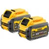 DeWALT DCB546T2 - Súprava akumulátorov, Flexvolt® 54V/18V, XR®, 2×6,0Ah/2,0Ah