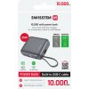 Powerbanka Swissten Space 10000 mAh, 35W USB-C Farba: strieborná