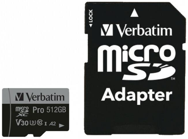 Verbatim MicroSDXC 512 GB 47046