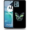 Picasee silikónový prehľadný obal pre Motorola Moto G72 - Diamanty Blue