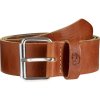 FJÄLLRÄVEN Singi Belt 4 cm Leather Cognac - 110cm