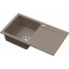 Ruvetti Pino granitový drez 77x44 cm béžová 3001PI_BE160_W