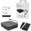 i-tec Thunderbolt 3 Travel Dock Dual 4K Display with Power Delivery 60W + i-tec Universal Charger 77 TB3TRAVELDOCKPD60W