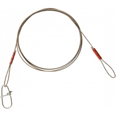 Cormoran Lanko 7x7 Wire Leader Loop and Corlock Snap Hook 13kg 60cm 2ks (75-41130)