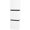 Závesná skrinka do kúpeľne Devo Viva 2.0 ľavá biela matná 40 x 12,7 x 26 cm VV2-S3DL40x26-F83