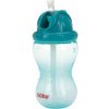 NUBY Hrnček netečúci se sklápacou slamkou a 360ml, 12 m+ zelený