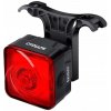 Zadné LED svetlo na bicykel pod sedlo na sedlovke silné na mtb USB CYCLAMI