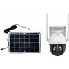 4.0 Mpix venkovní GSM PT kamera s IR přísvitem, mikrofonem, baterií a panelem