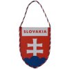 Erb stolový SLOVENSKO 9x7cm - červený