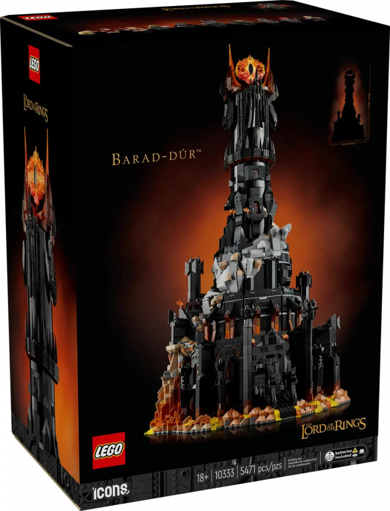 LEGO® Icons 10333 Barad-dûr - Pán prsteňov