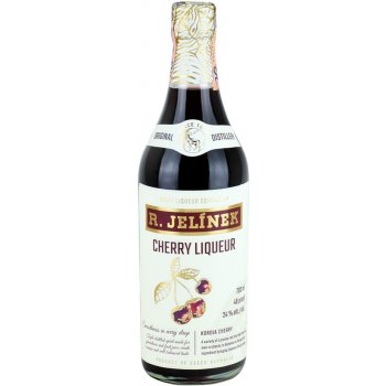 R. Jelínek Cherry Liqueur 24% 0,7 l (čistá fľaša)