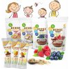 Balenie MIX Pre Celú Rodinu  (Müsli Malina, Müsli Čučoriedka + Kokos, Ovsená kaša Čokoláda + Malina, Ovsená kaša Čučoriedka , 8 kusov MIX oblátok)