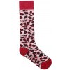 Detské teplé ponožky Dare 2b Kids Printed Ski Socks Veľkosť ponožiek: 28-30 / Farba: červená