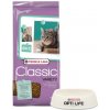 VERSELE-LAGA Krmivo pre mačky Classic cat variety 10 kg + plastová miska pre mačky ZADARMO