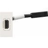 CB Elektro Zásuvka 1xHDMI typ A v1.3 1M predkonektorovaná biela Mosaic (Legrand)