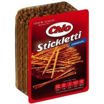 CHIO "Sticletti", sýrové Tyčinky, solené, 100 g