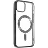 Kryt SWISSTEN Clear Jelly MagStick Metal pre Apple iPhone 14 Plus - transparentný / čierny
