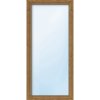 Balkónové dvere plastové jednokrídlové ARON Basic biele/golden oak 1100 x 2000 mm DIN ľavé