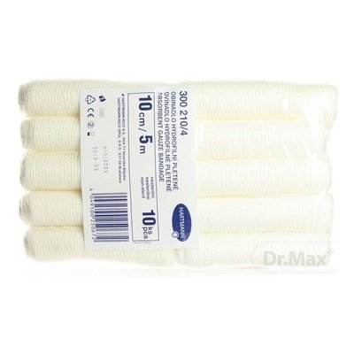 Hartmann Obin. hydrofil. plet. nesteril. 10 cm x 5 m bal.10