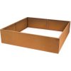 Vyvýšený záhon G21 132 x 32 x 132 cm, Corten