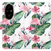 Flipové puzdro iSaprio - Flamingos Pattern - Honor 200 Pro