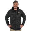 Bunda Mikbaits Black Camou Sherpa odtiene šedej