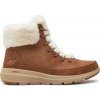 Skechers dámska zimná obuv GLACIAL ULTRA WONDERLAND hnedá biela sivá
