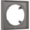 HANSGROHE ShowerSelect Comfort E hranatá predlžovacia rozeta (+22 mm), 170 x 170 mm, kartáčovaný čierny chróm, 13617340