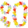 Sada hawaii - havajské náramky, náhrdelník a čelenka - 4 ks