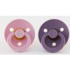 Bibs Cumlíky z prírodného kaučuku veľkosť 1. (0-6Mesiacov) 2ks Baby pink/Lavender -110220