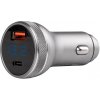 USB nabíjačka s voltmetrom 38W PCH PRO-06 USB+USB-C 12/24V