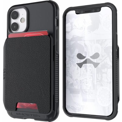 Púzdro Ghostek Exec4 Leather Flip Wallet Case Apple iPhone 12 Mini čierne