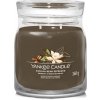 Yankee Candle Aromatická sviečka Signature sklo stredná Vanilla Bean Espresso 368 g