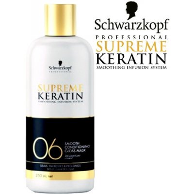 Schwarzkopf Supreme Keratin Conditioning Gloss Mask 06 250 ml od 9,92 € -  Heureka.sk
