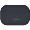 Ultratenké silikónové pouzdro FIXED Silky pre Apple Airpods 3, modré
