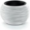 PROSPERPLAST Kvetináč s vkladem FURU BOWL biely 37,8cm
