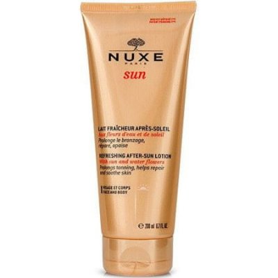 Nuxe Osviežujúce mlieko po opaľovaní na tvár a telo Sun (Refreshing After Sun Lotion For Face And Body ) (Objem 200 ml)